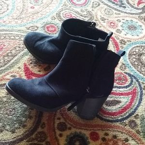 Women's Black High Heel Boots